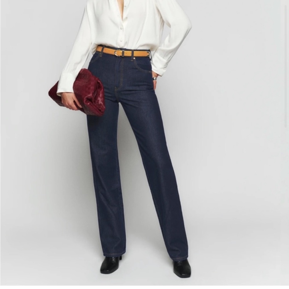 Reformation cowboy high rise jeans